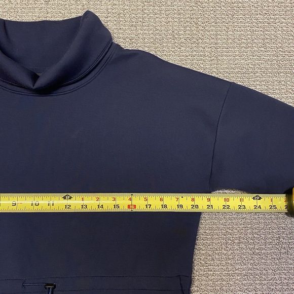 Nike Sweater Womens Size Small Dri-FIT Therma Flex Training Cowl Sweatshirt Blue - Picture 3 of 11